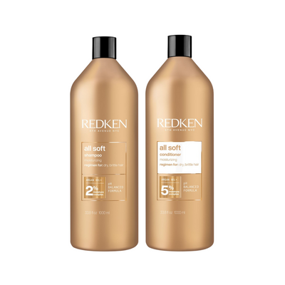 Redken All Soft Shampoo & Conditioner Duo 1000ml