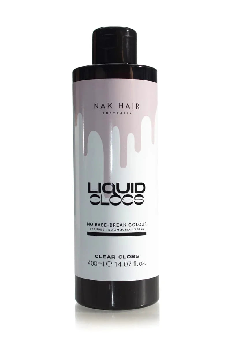Nak Hair Liquid Gloss Clear 400ml - Salon Warehouse