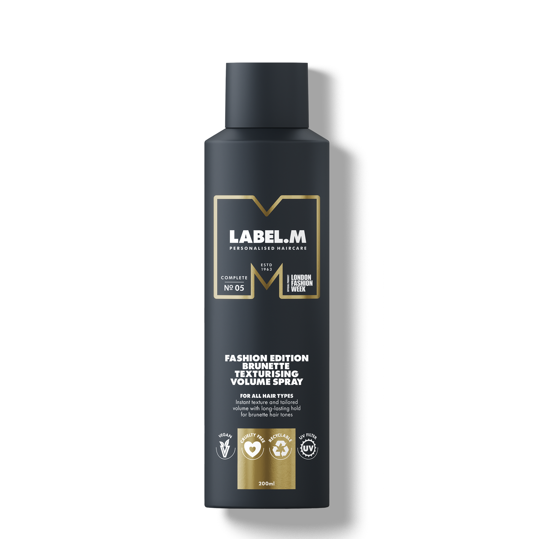 LABEL.M Fashion Edition Brunette Texturising Volume Spray - 200ml