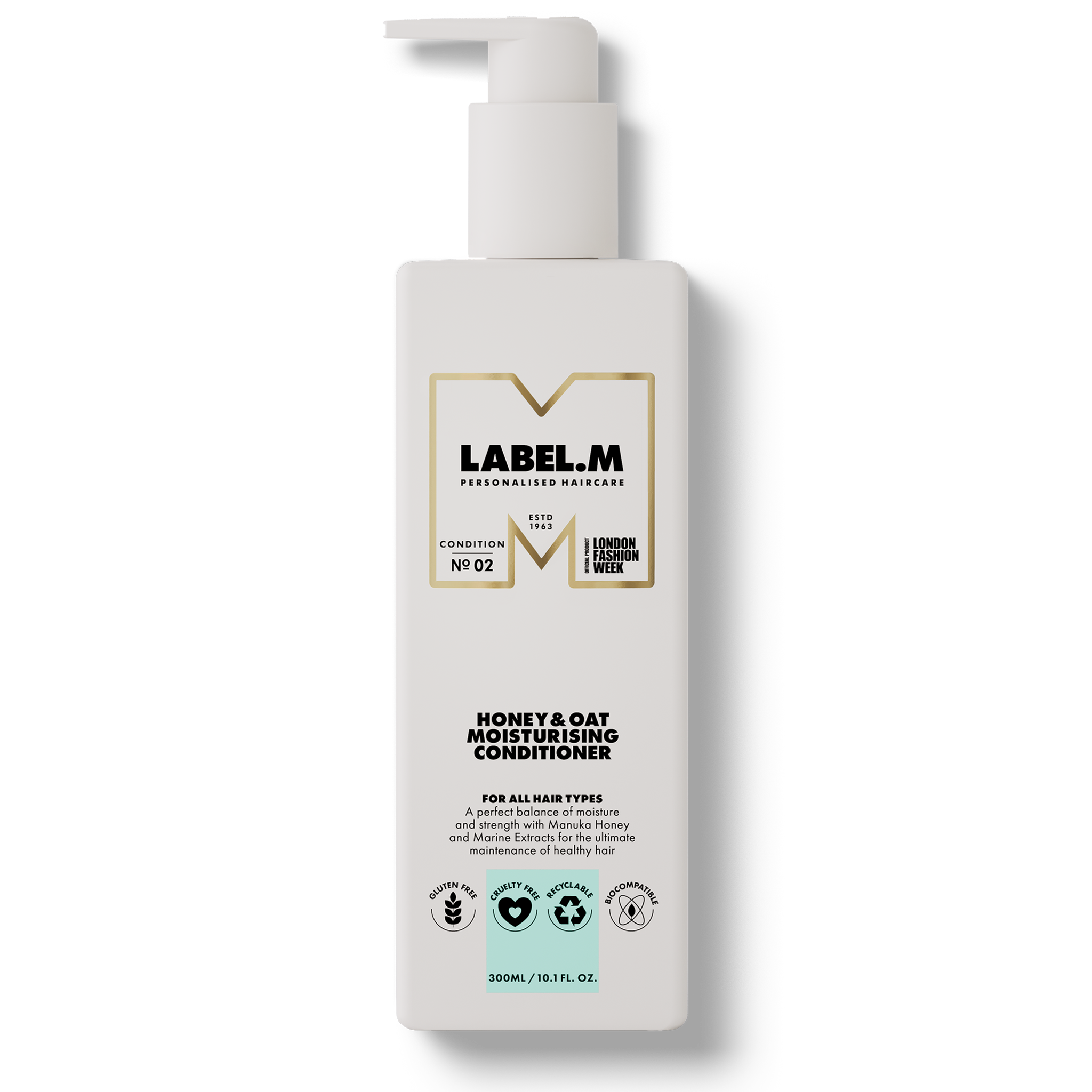 LABEL.M Honey & Oat Moisturising Conditioner - 300ml
