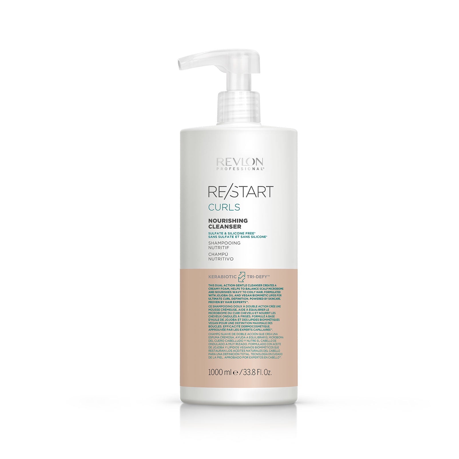Revlon Re/Start Curls Nourishing Cleanser 1000ml - Salon Warehouse