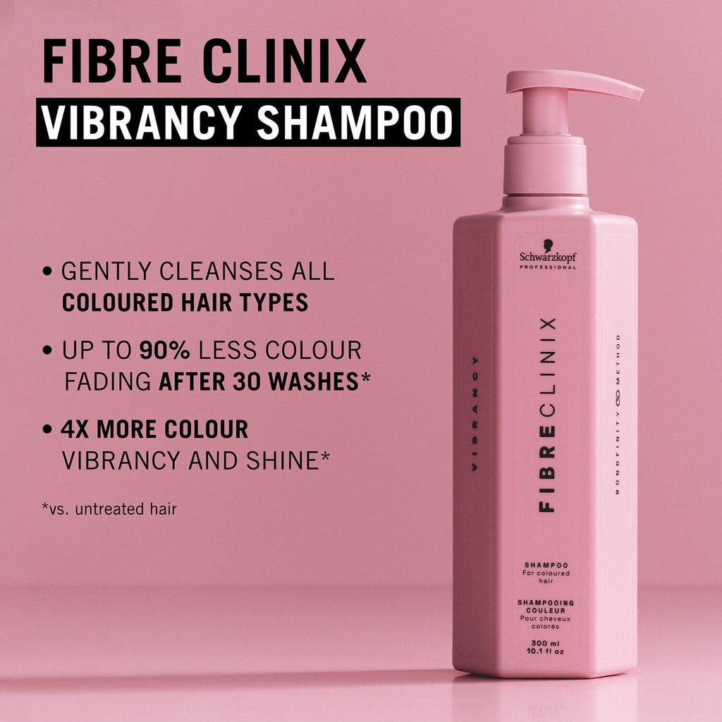 Schwarzkopf Professional Fibre Clinix Vibrancy Shampoo 300ml