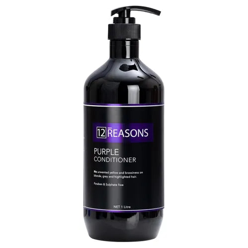 12 Reasons Purple Shampoo & Conditioner 1000ml Duo - Salon Warehouse