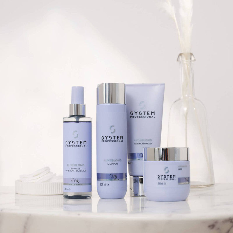 Wella System Professional Luxeblond Regenerating Cool Blonde Mask 200ml