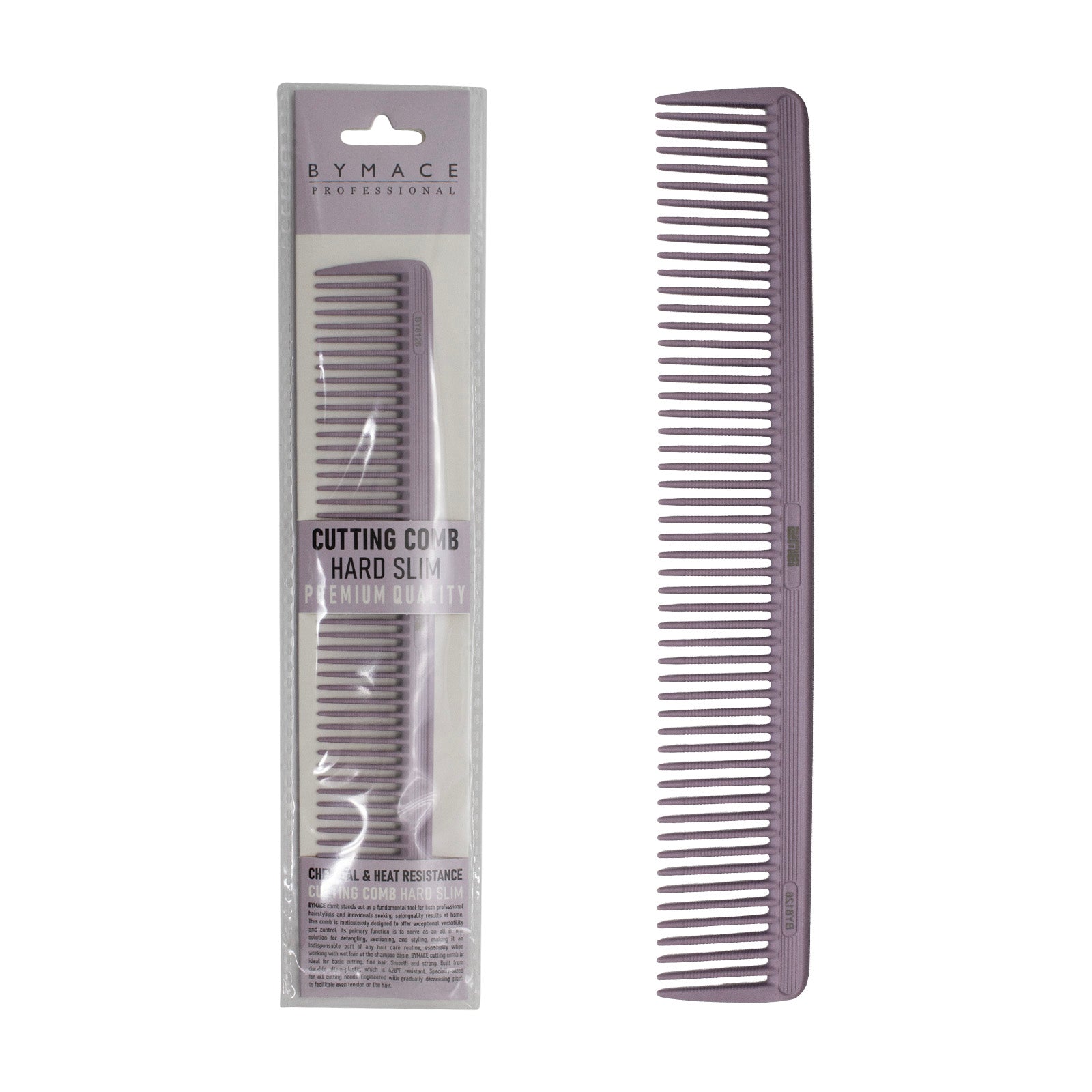 BYMACE Cutting Comb Hard Slim - Lilac