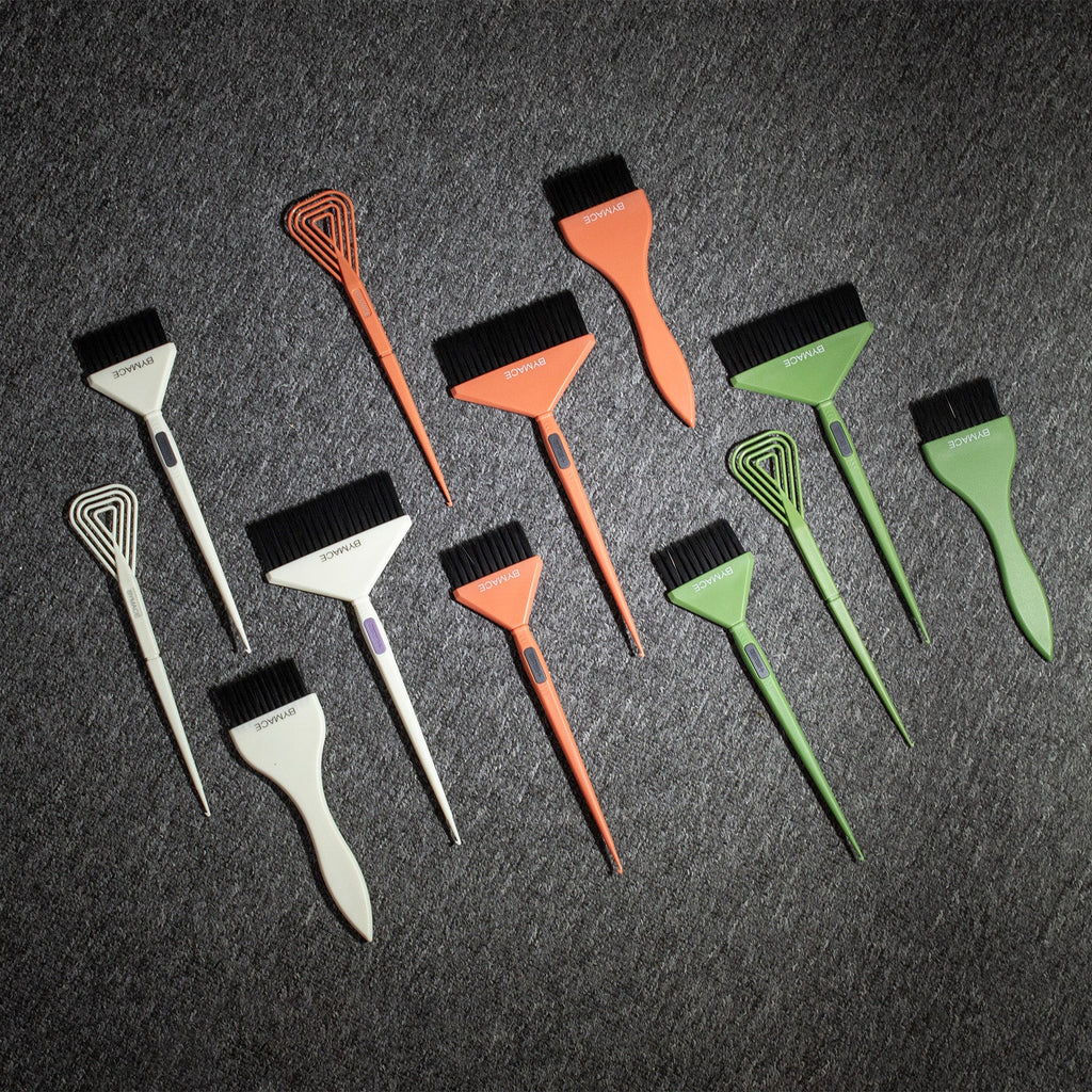 BYMACE Mixer & Tinting Brush Set 4 Pack - Green