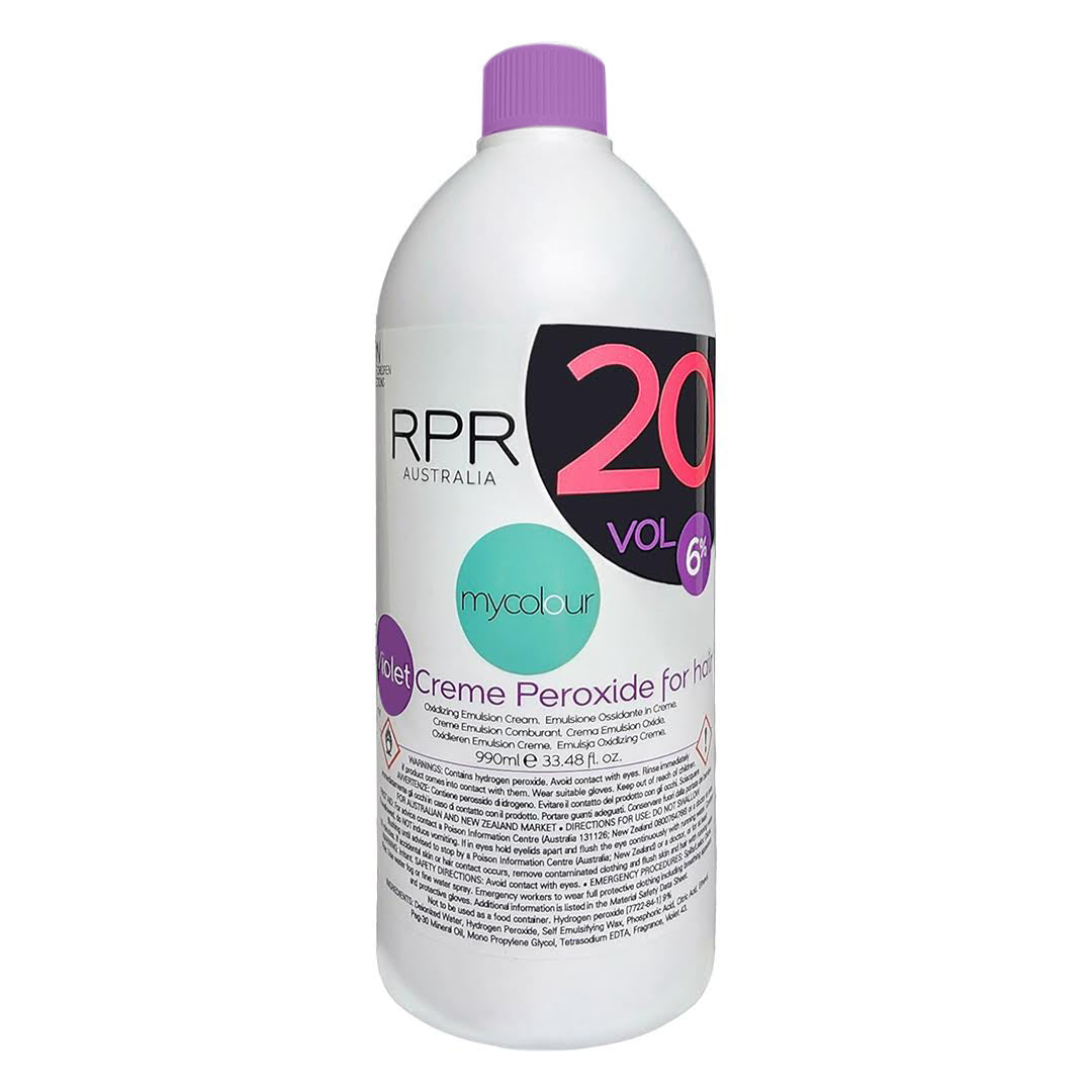 RPR Haircare Mycolour Violet Peroxide 990ml - Salon Warehouse