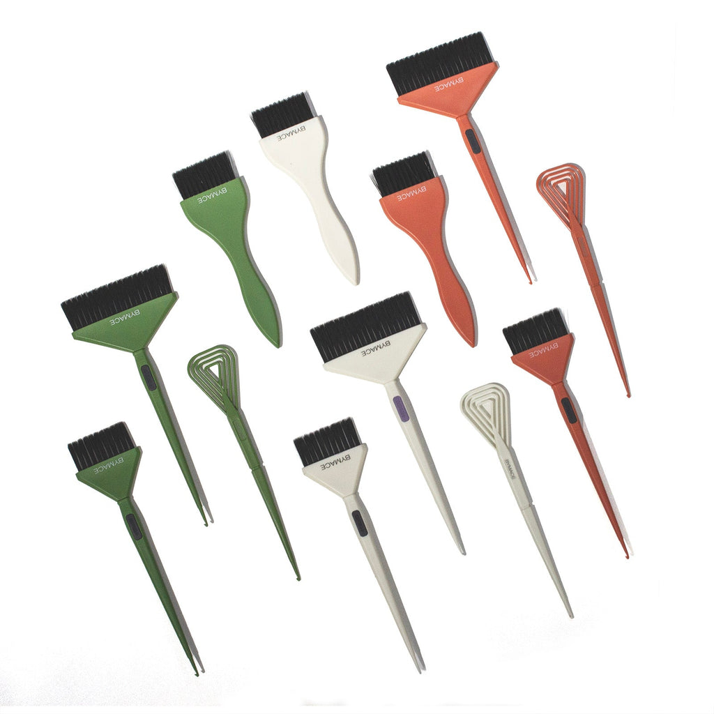 BYMACE - Mixer & Tinting Brush Set 4 Pack - Orange