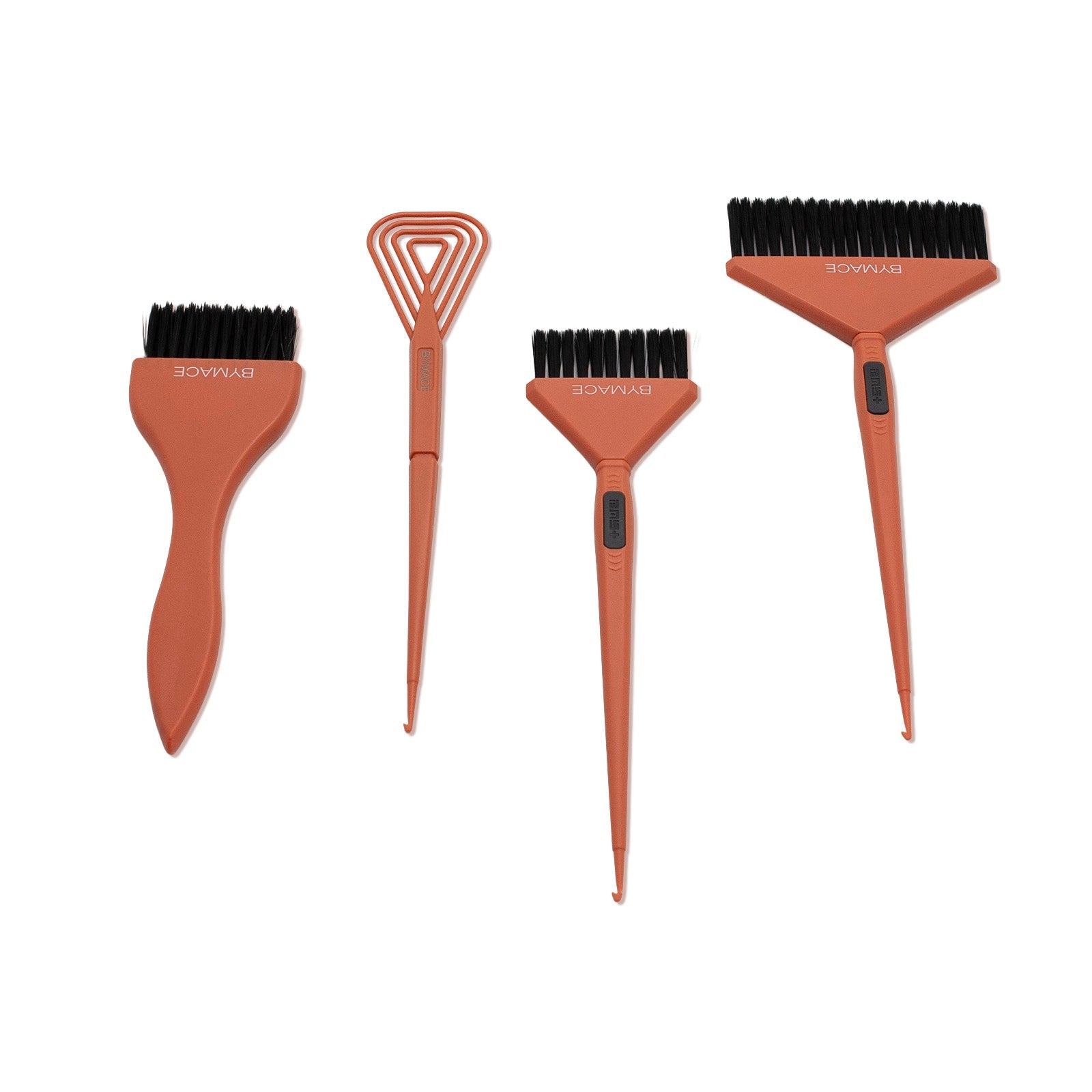 BYMACE - Mixer & Tinting Brush Set 4 Pack - Orange