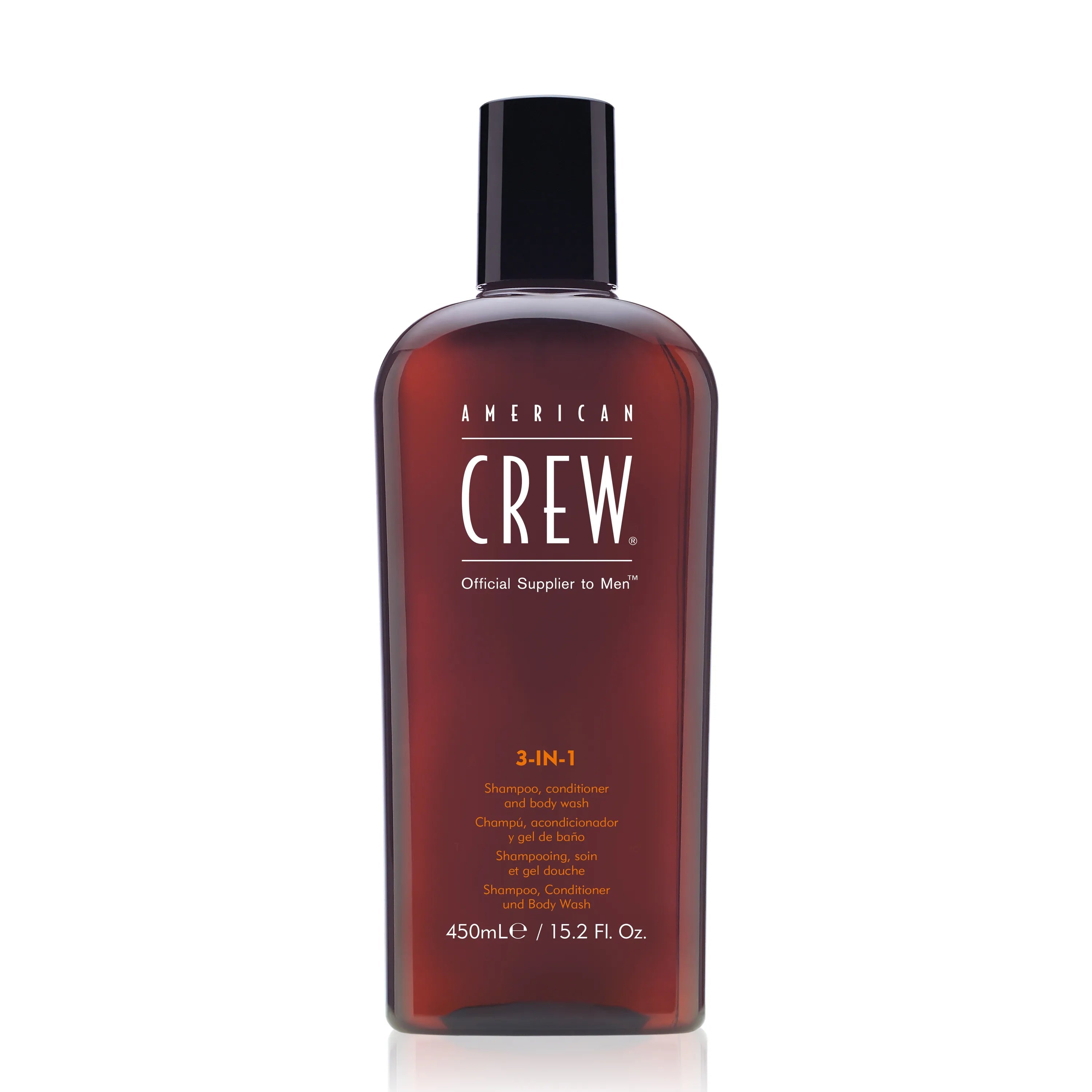 American Crew Classic 3-in-1 Shampoo Conditioner and Body Wash 450ml