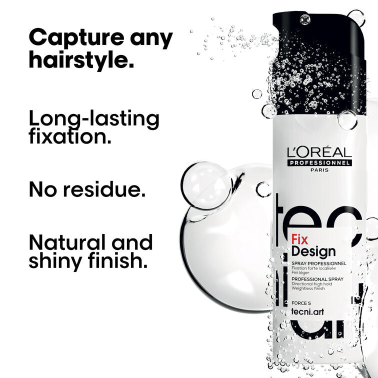 L'Oréal Professionnel Tecni Art Fix Design Fixing Spray 200ml - Salon Warehouse