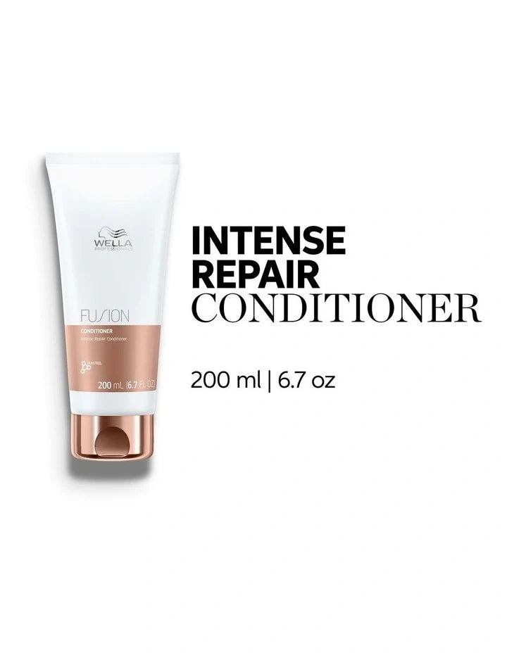 Wella Fusion Trio Gift Pack - Shampoo 250ml, Conditioner 200ml, Mask 150ml