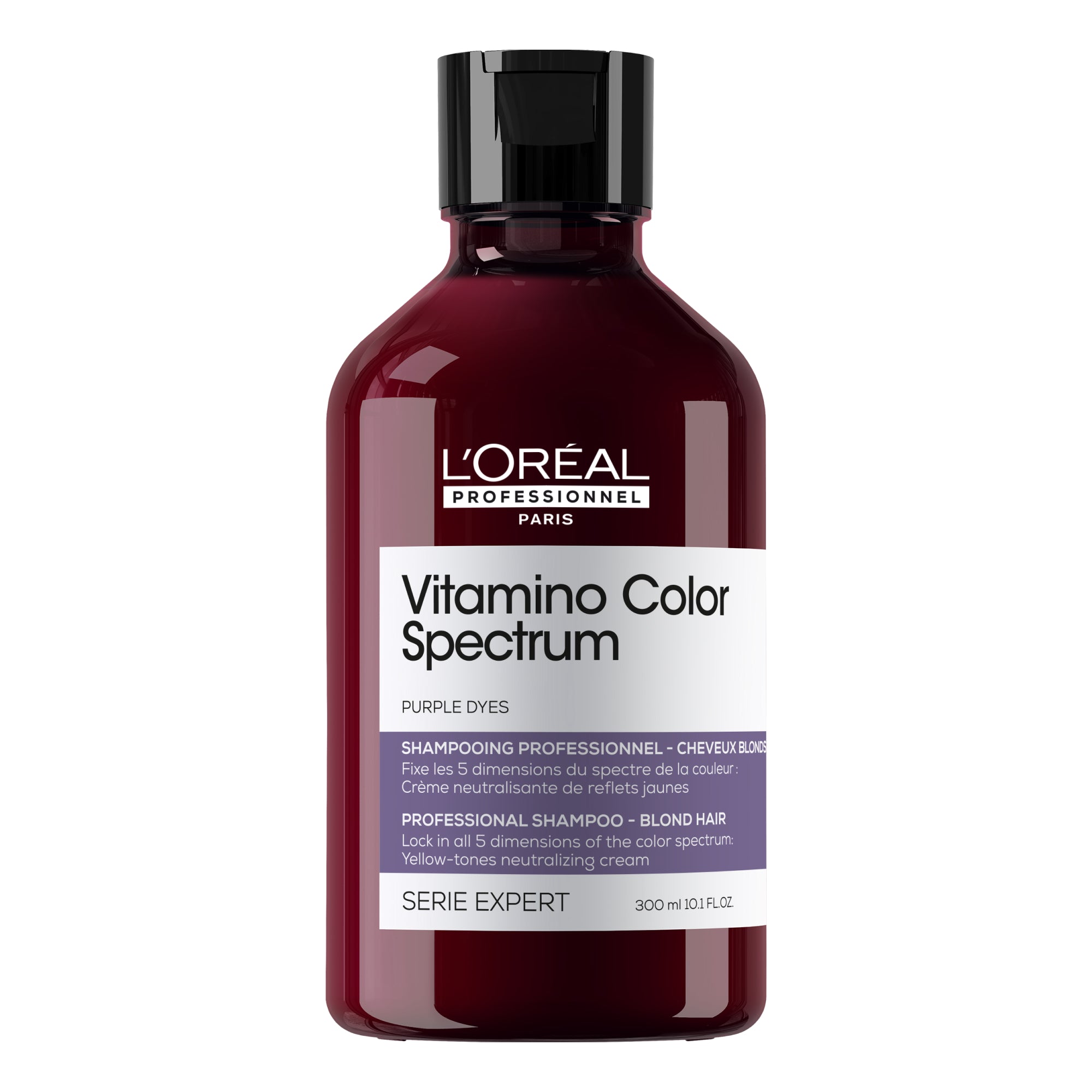 L'Oréal Professionnel Vitamino Color Spectrum Purple Shampoo 300ml & Vitamino Color Spectrum Conditioner 200ml Duo
