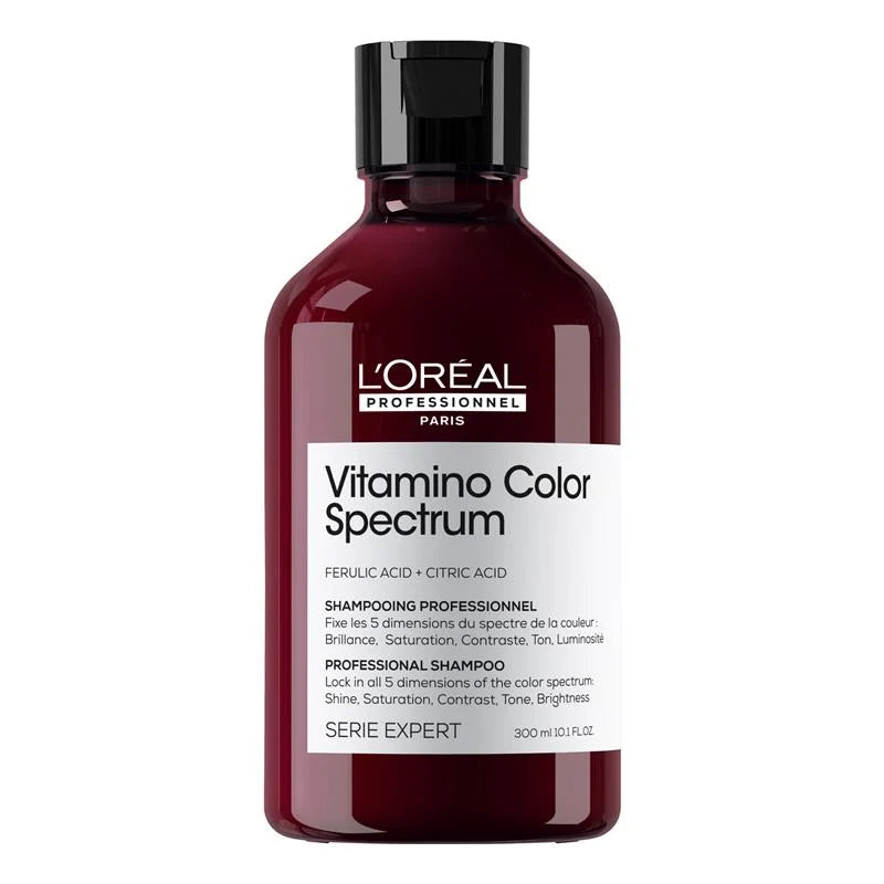 L'Oréal Professionnel Vitamino Color Spectrum Shampoo 300ml, Vitamino Color Spectrum Conditioner 200ml & Vitamino Color Spectrum Mask 250ml Trio