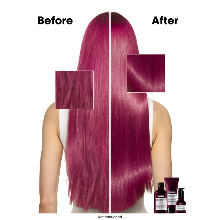 L'Oréal Professionnel Vitamino Color Spectrum Purple Shampoo 300ml, Vitamino Color Spectrum Conditioner 200ml & Vitamino Color Spectrum Mask 250ml Trio