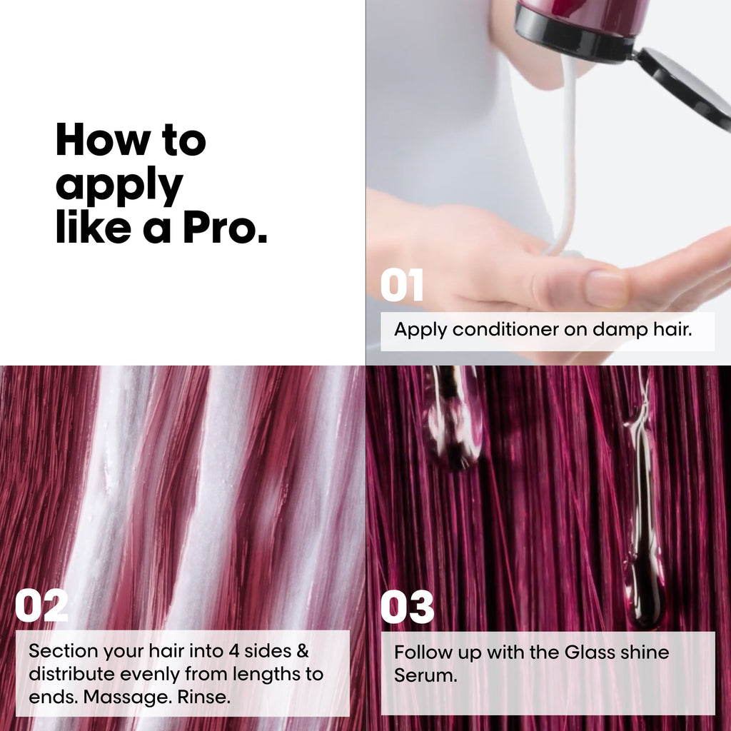 L'Oréal Professionnel Vitamino Color Spectrum Purple Shampoo 300ml & Vitamino Color Spectrum Conditioner 200ml Duo