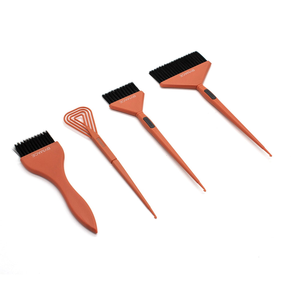 BYMACE - Mixer & Tinting Brush Set 4 Pack - Orange