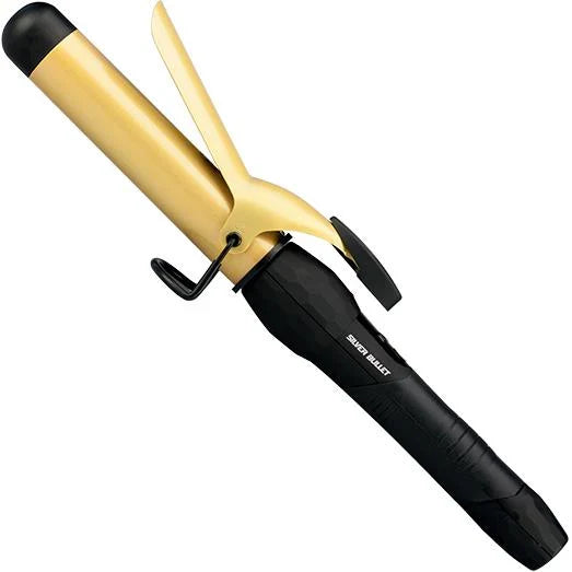 Silver Bullet Fastlane Ceramic Curling Iron Gold