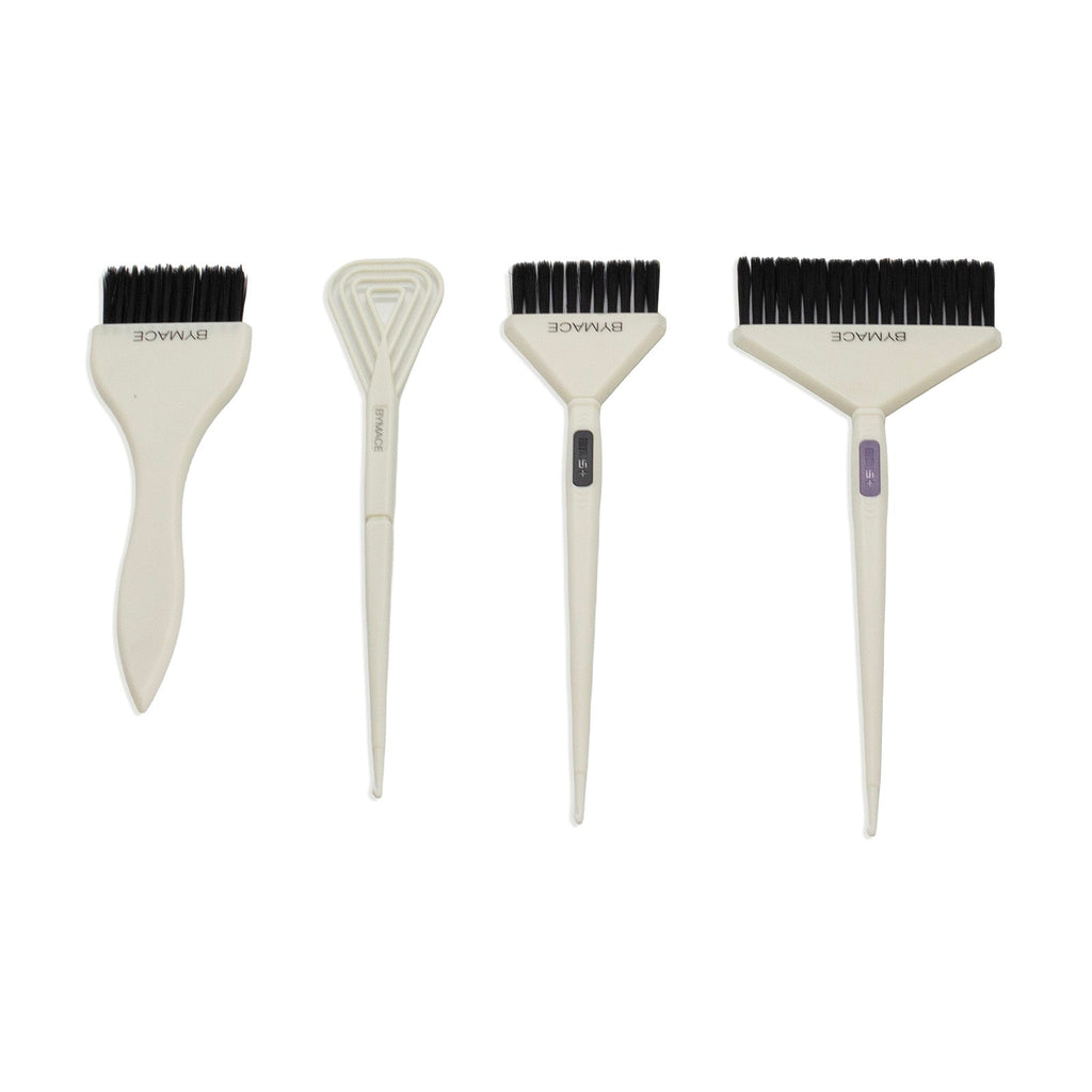 BYMACE - Mixer & Tinting Brush Set 4 pack - White