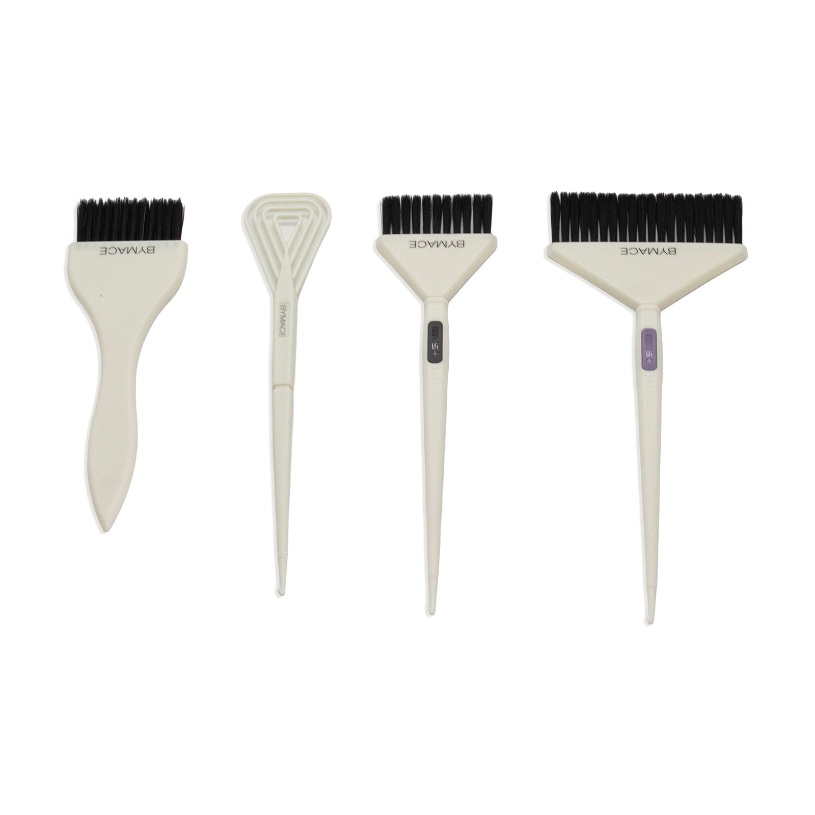 BYMACE - Mixer & Tinting Brush Set 4 pack - White