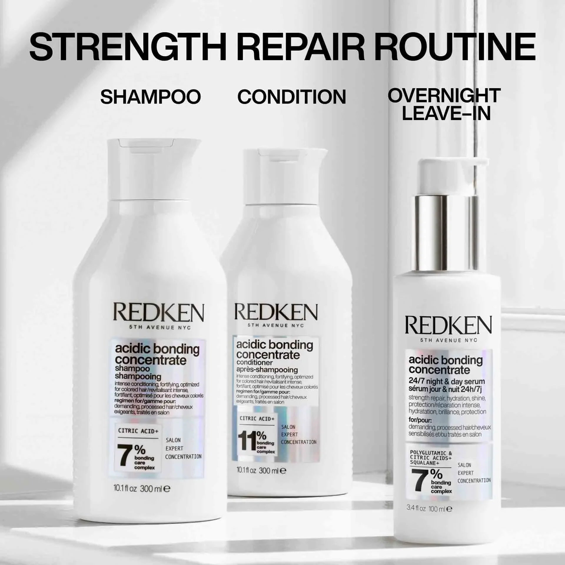 Redken Acidic Bonding Concentrate 24/7 Night & Day Serum 100mL