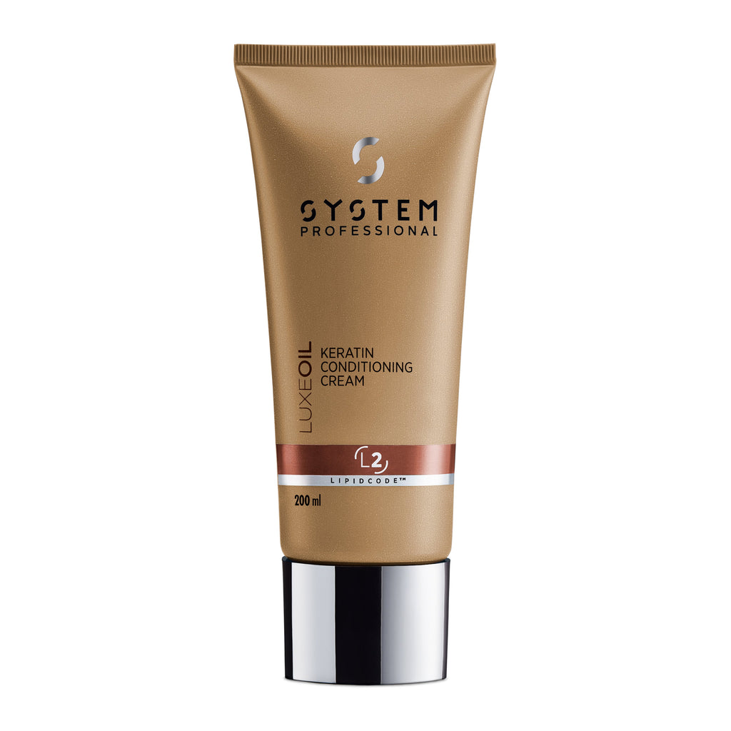 System Professional Luxeoil Keratin Conditioning Cream 200mL - Salon Warehouse
