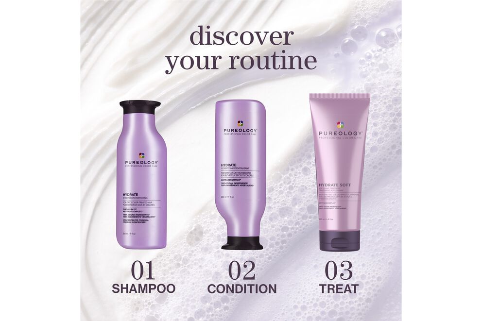 Pureology Hydrate Soft Softening Treatment 200ml Trio - Salon Warehouse