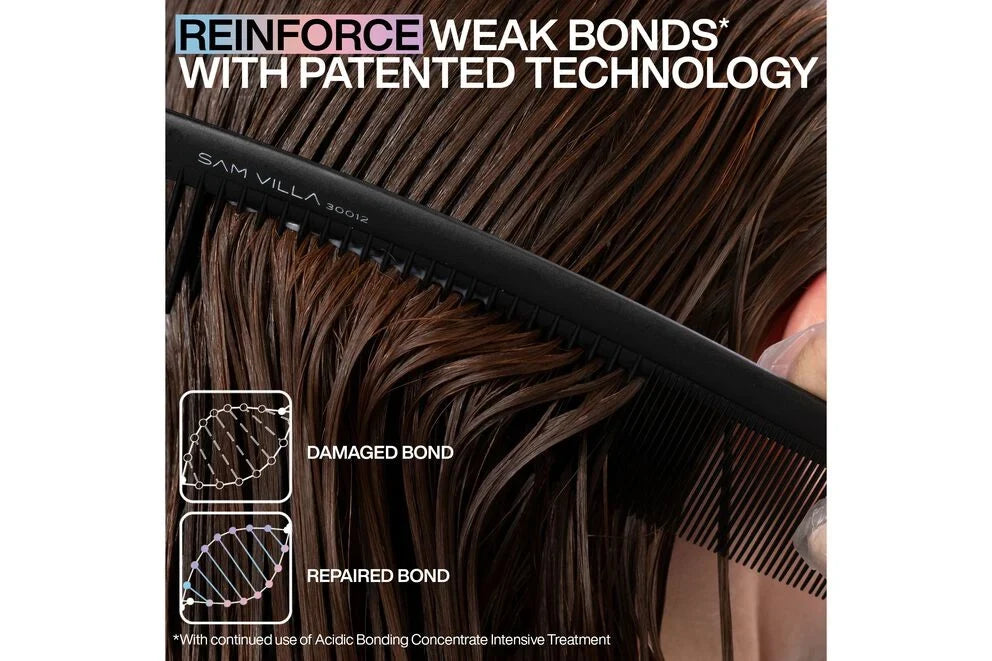 Redken Acidic Bonding Concentrate Shampoo 500ml, Conditioner 500ml, Intensive Treatment 150ml & Leave-In Treatment 150ml Set