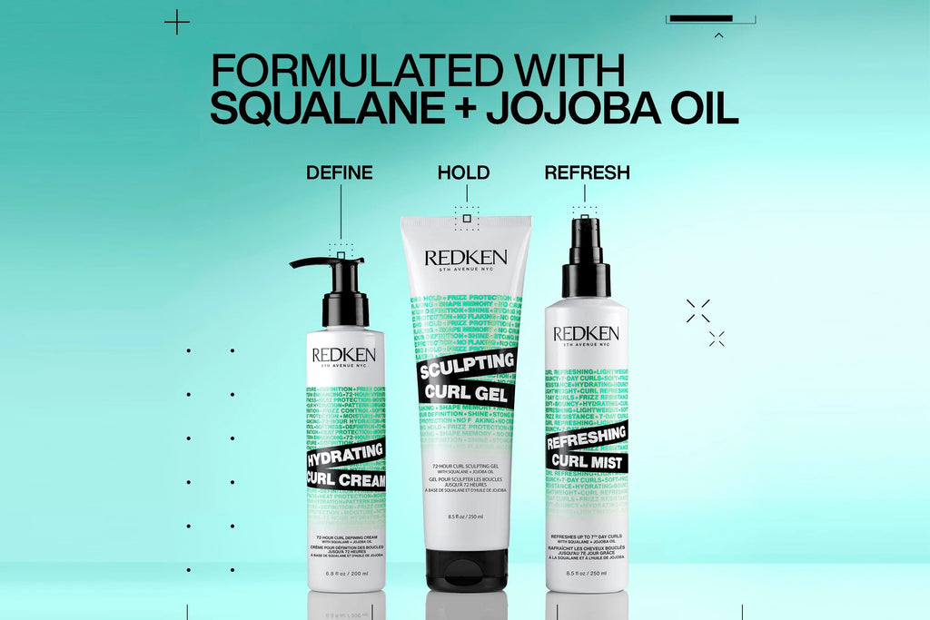 Redken Refreshing Curl Mist 250mL Trio