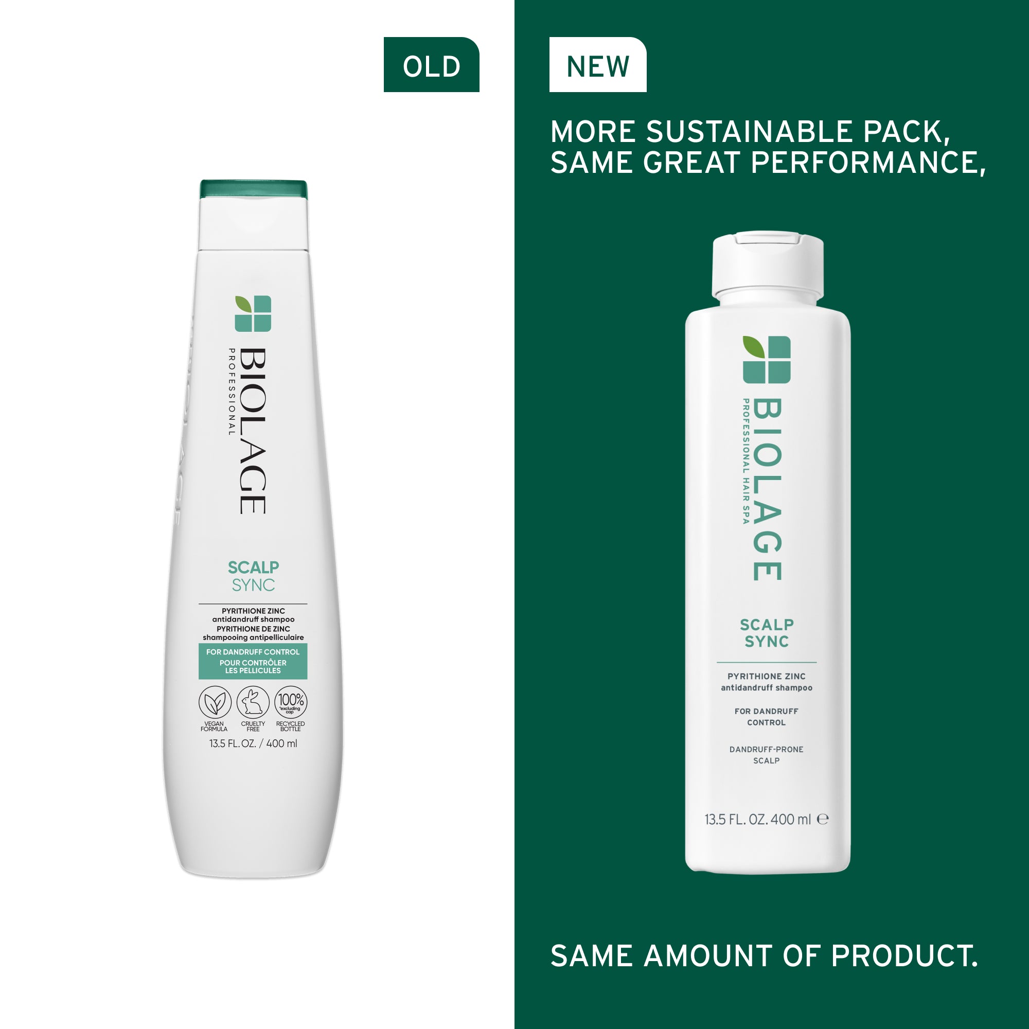 Matrix Biolage ScalpSync Anti-Dandruff Shampoo 400ml NEW