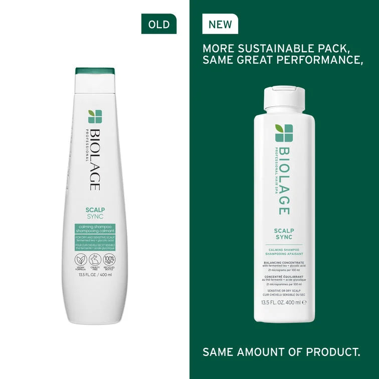 Matrix Biolage ScalpSync Calming Shampoo 400ml NEW