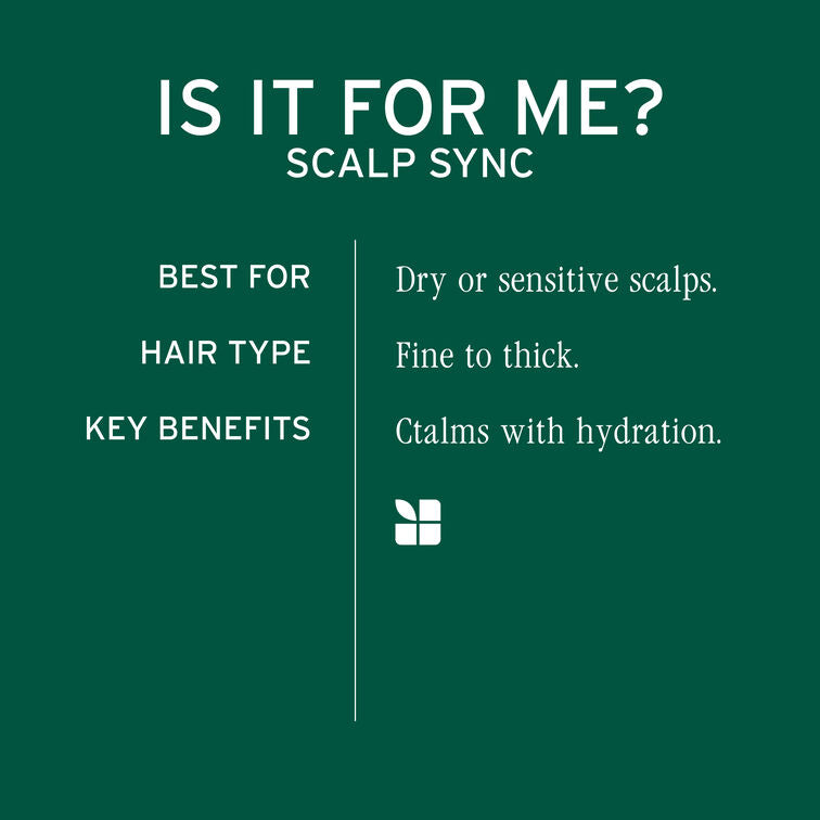 Matrix Biolage ScalpSync Calming Shampoo 400ml NEW