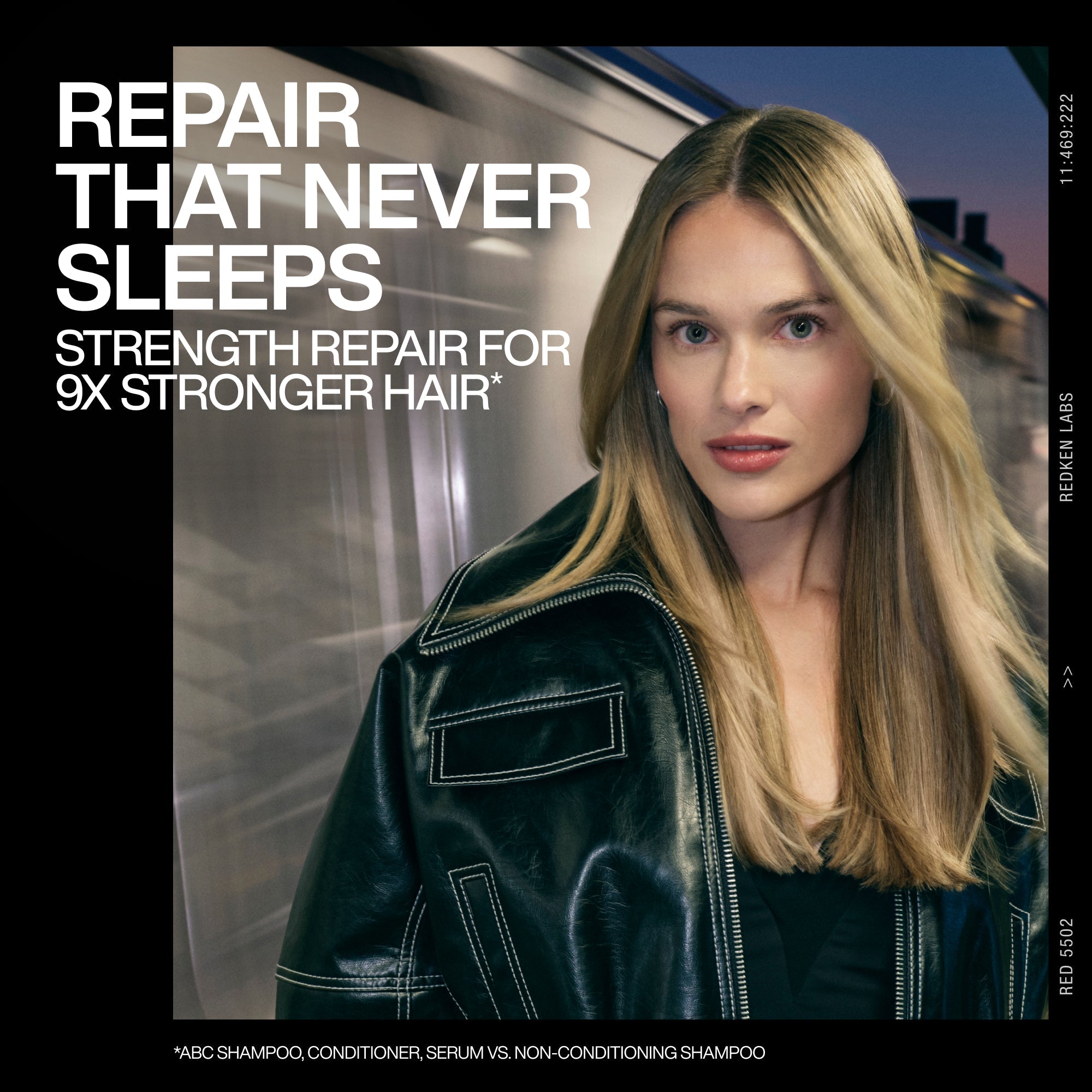 Redken Acidic Bonding Concentrate Shampoo 300ml, Conditioner 300ml & 24/7 Night and Day Serum 100ml Trio