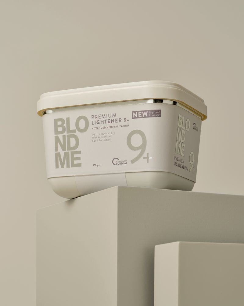 Schwarzkopf Professional Blondme NEW Premium Lightener 9+ Bleach 450g Trio