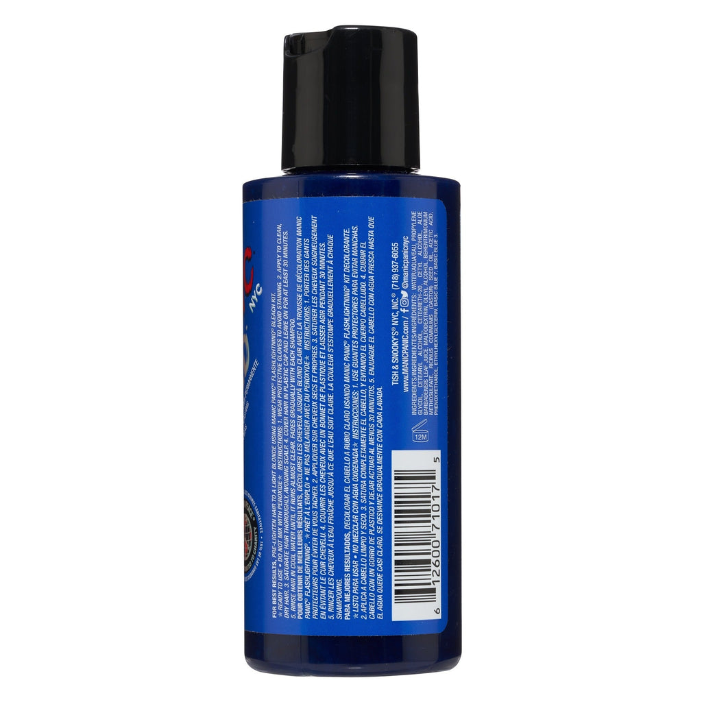 Manic Panic Bad Boy Blue Amplified Bottle 118ml - Salon Warehouse