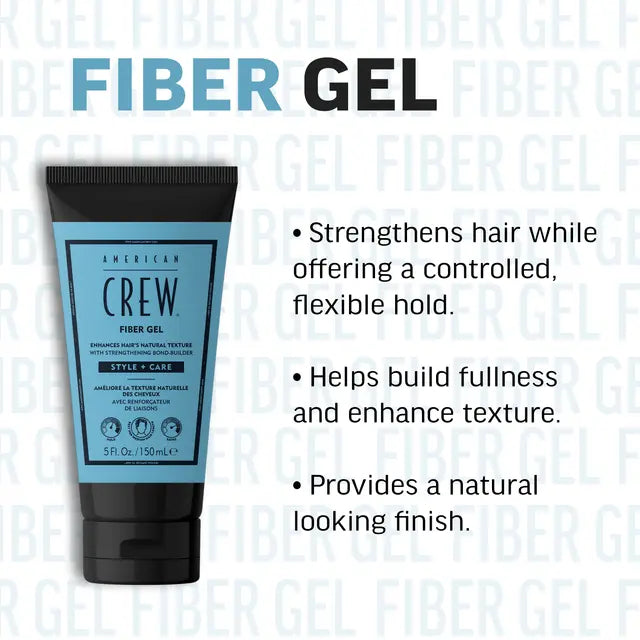 American Crew Fiber Gel 150ml Trio