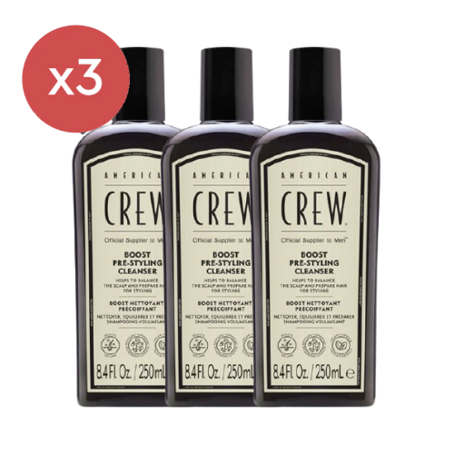 American Crew Boost Shampoo 250ml  Trio - Salon Warehouse