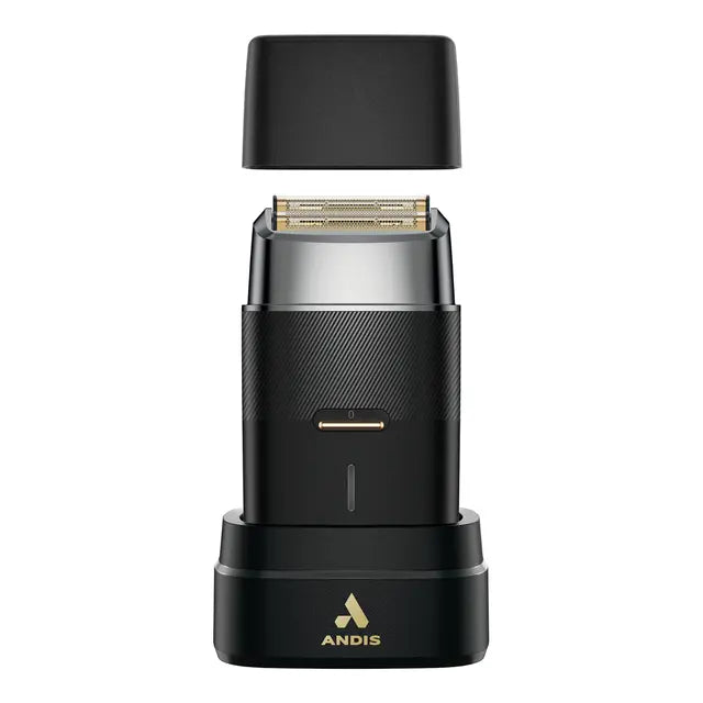 ANDIS ProFoil Plus II Titanium Foil Shaver, Cord/Cordless TS3 - Black Chrome