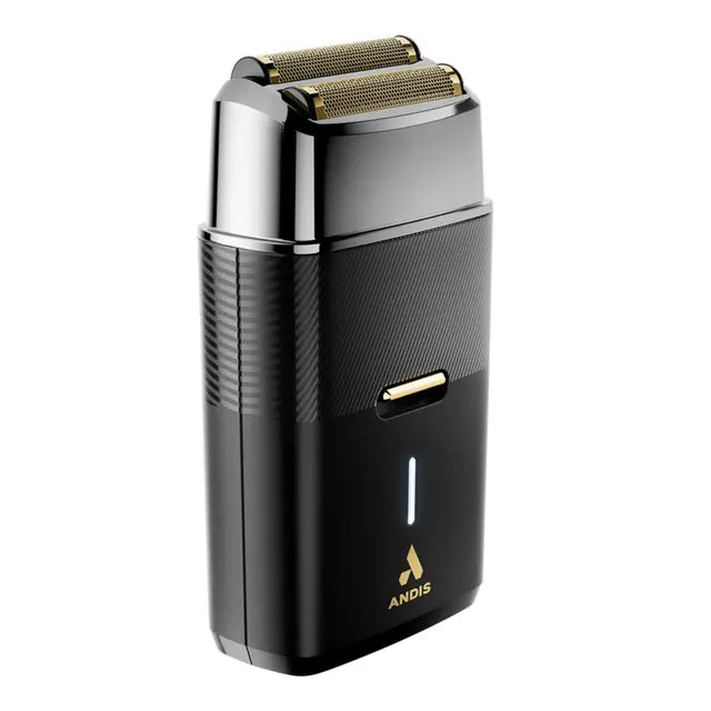 ANDIS ProFoil Plus II Titanium Foil Shaver, Cord/Cordless TS3 - Black Chrome