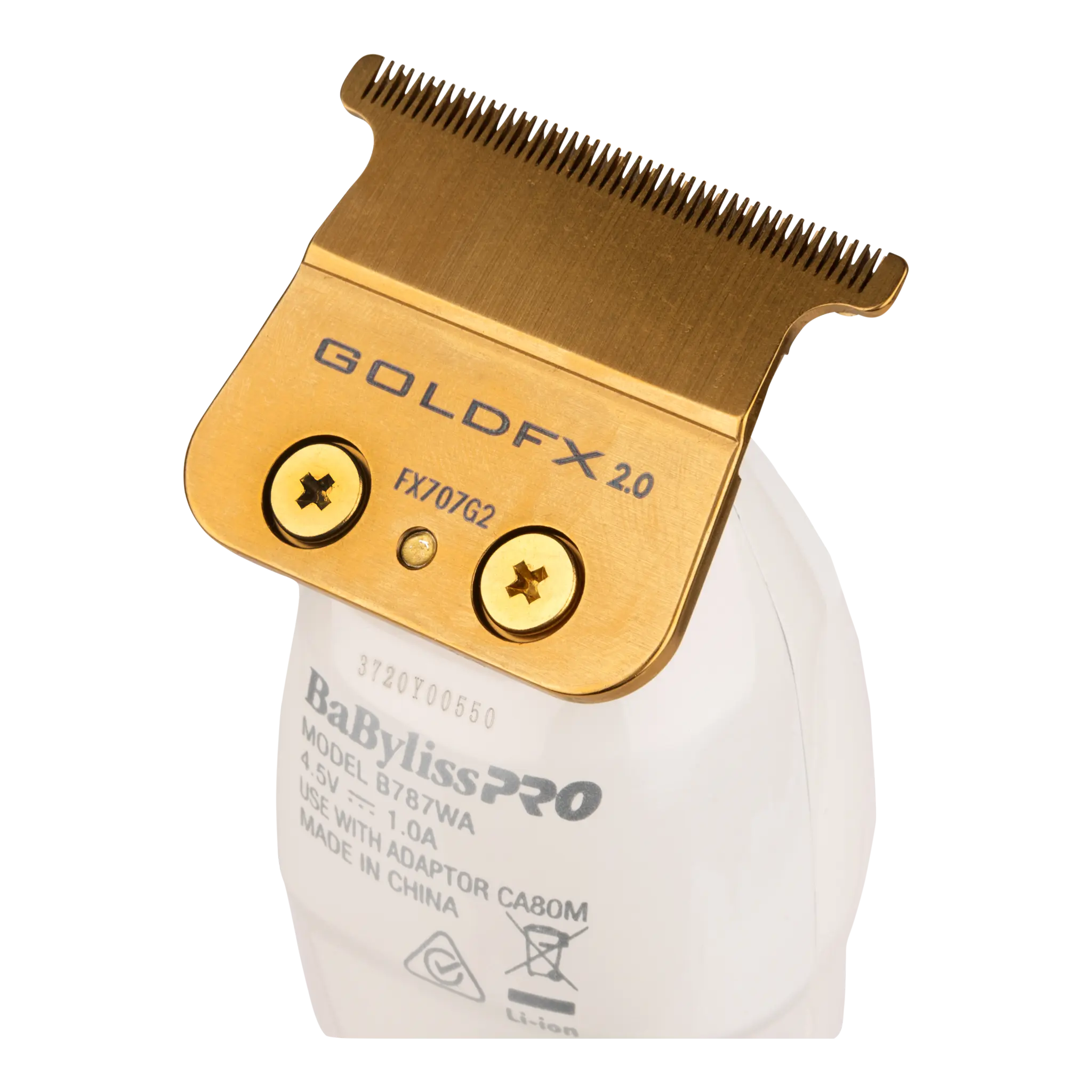 BaBylissPRO WhiteFX Skeleton Lithium Hair Trimmer
