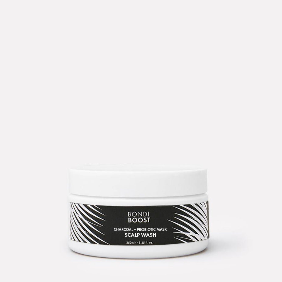 BondiBoost Charcoal + Probiotic Scalp Wash 1000ml - NEW