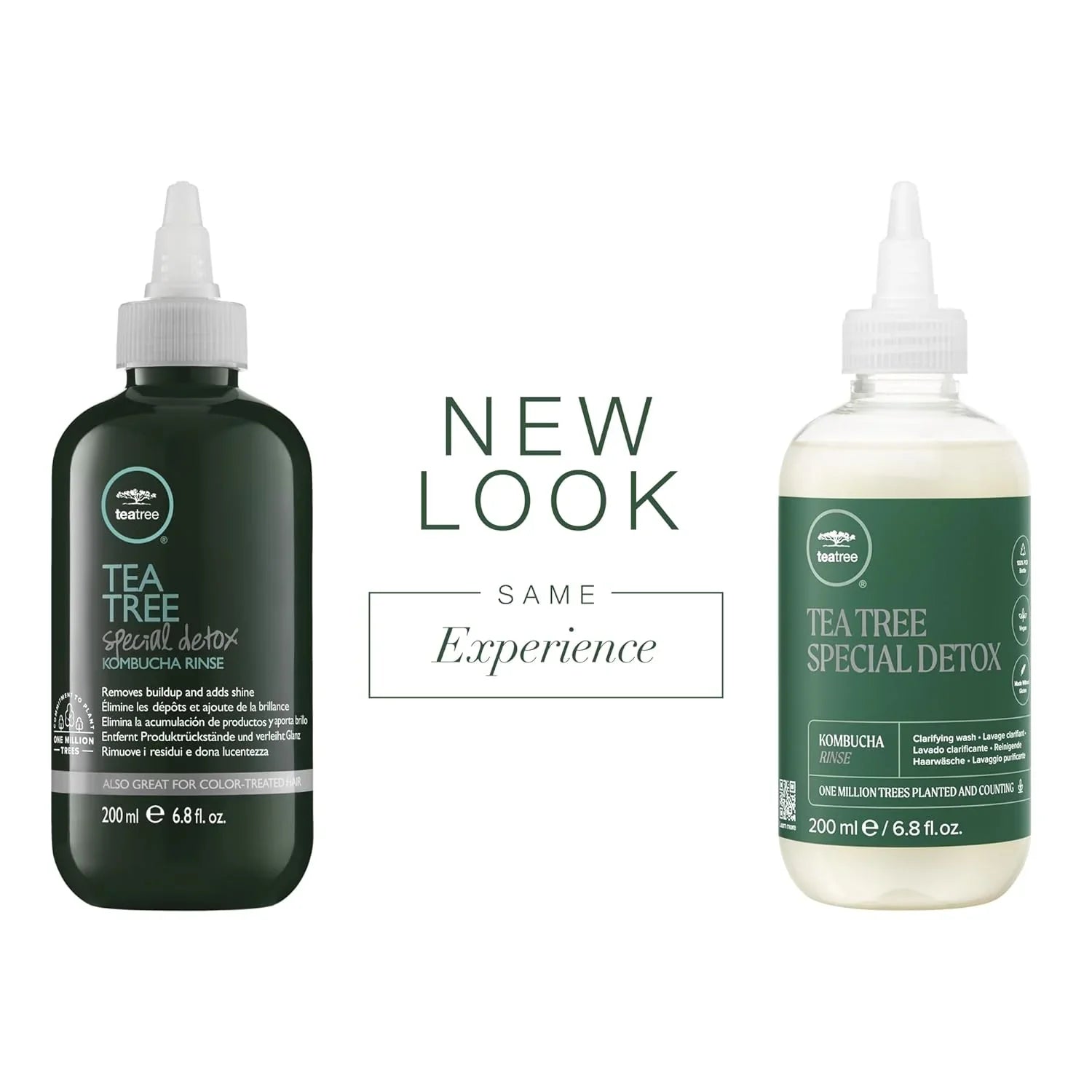 Paul Mitchell Tea Tree Special Detox Kombucha Rinse 200ml Trio NEW