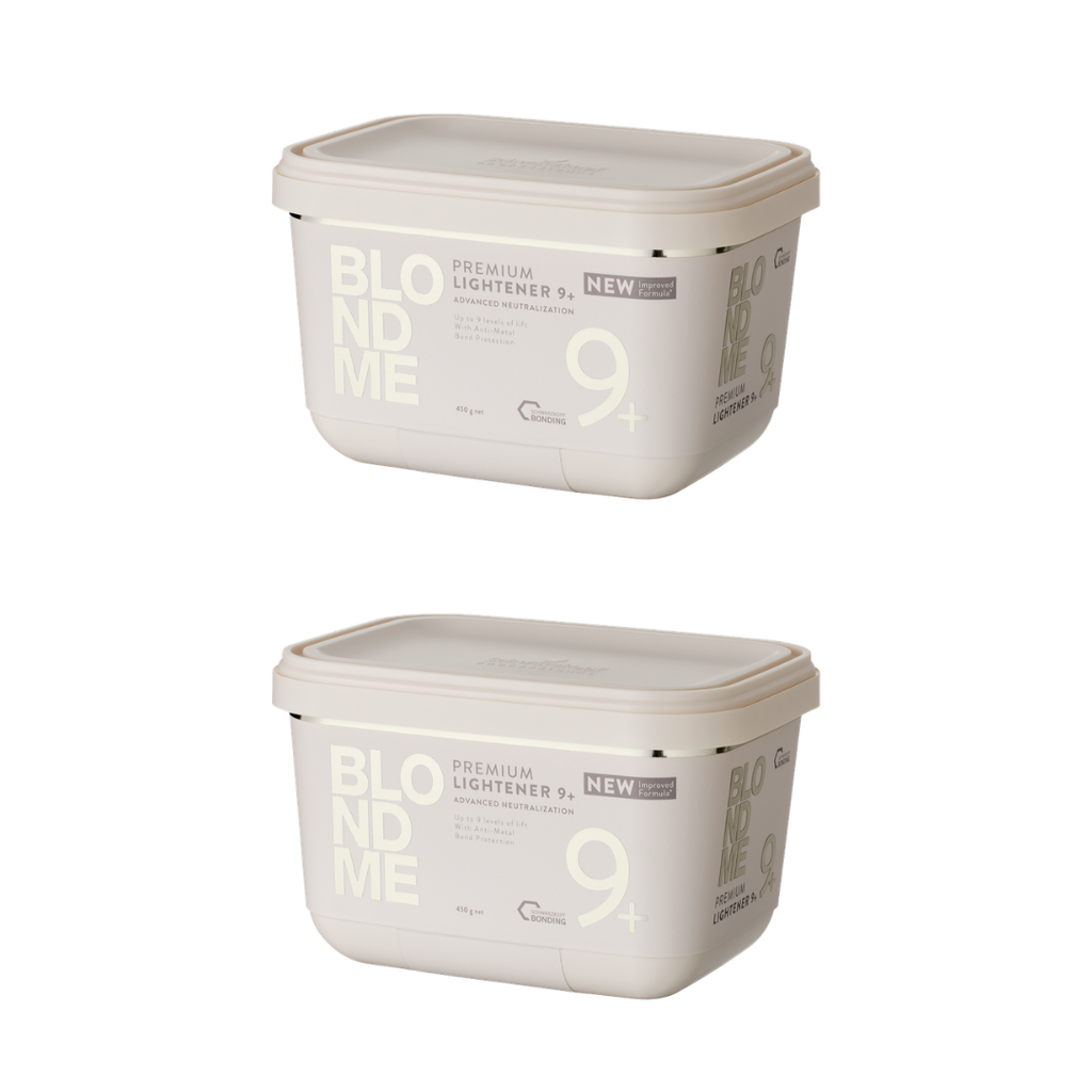 Schwarzkopf Professional Blondme NEW Premium Lightener 9+ Bleach 450g Duo