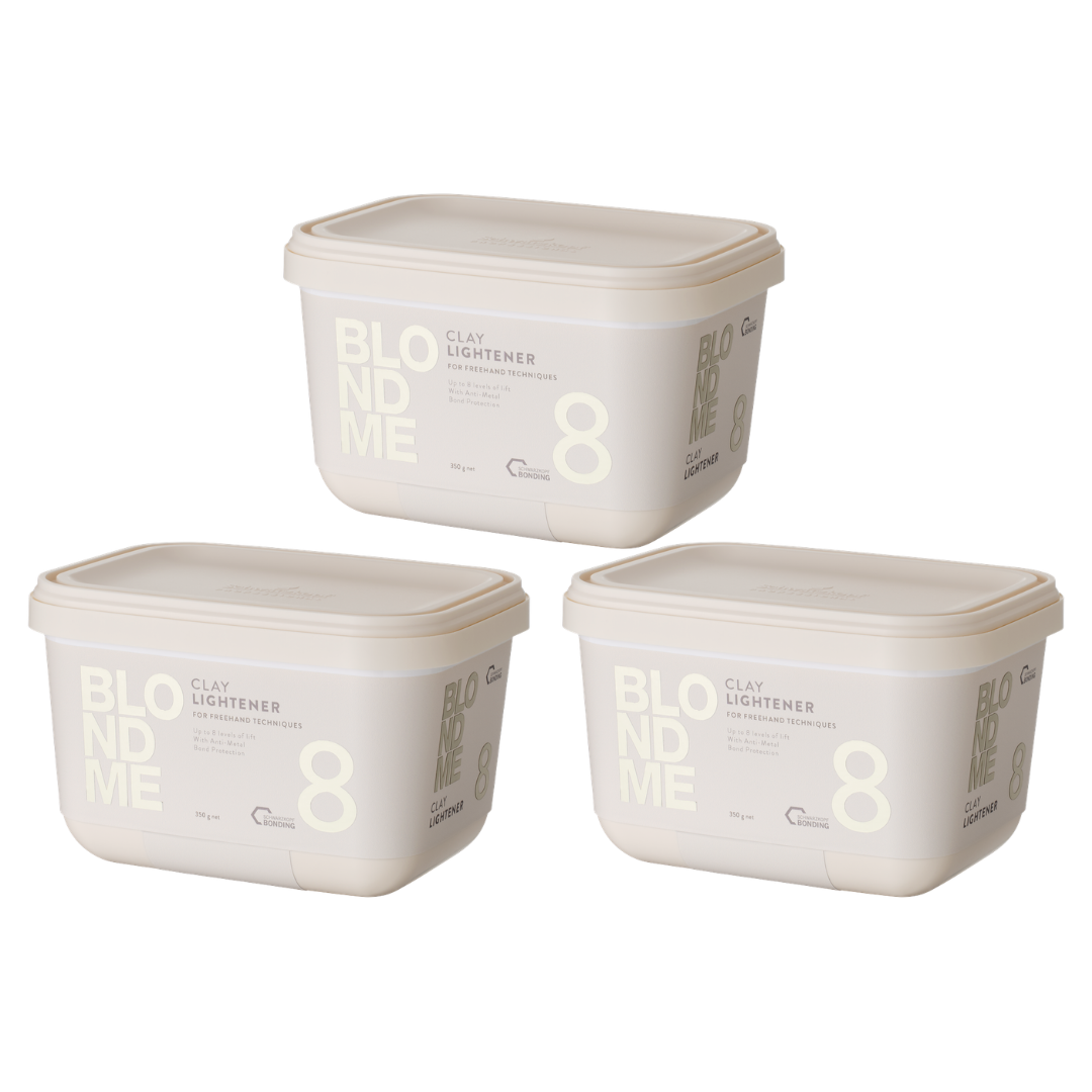 Schwarzkopf Professional BlondMe NEW Clay lightener 350g Trio