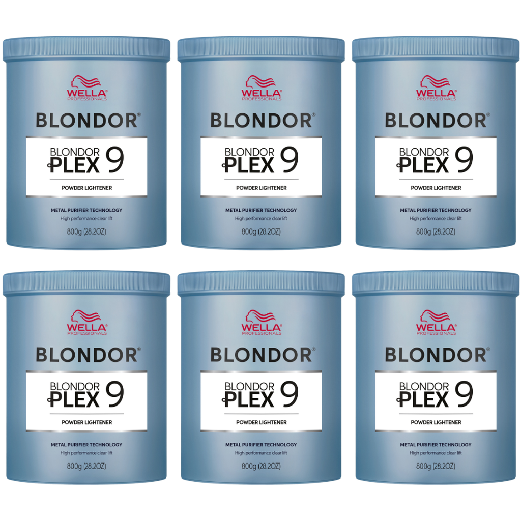 Wella NEW BlondorPlex 9 Powder Lightener 800g X 6