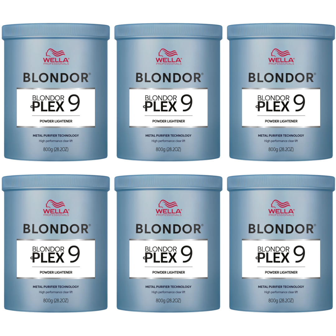 Wella NEW BlondorPlex 9 Powder Lightener 800g X 6