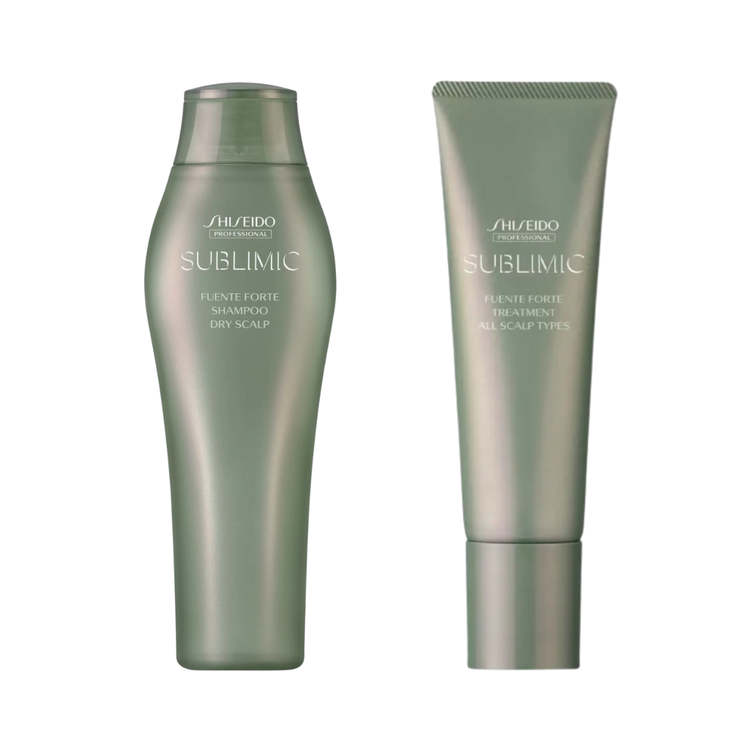 Shiseido Professional Sublimic Fuente Forte Shampoo Dry Scalp 250ml & Treatment 130g Duo