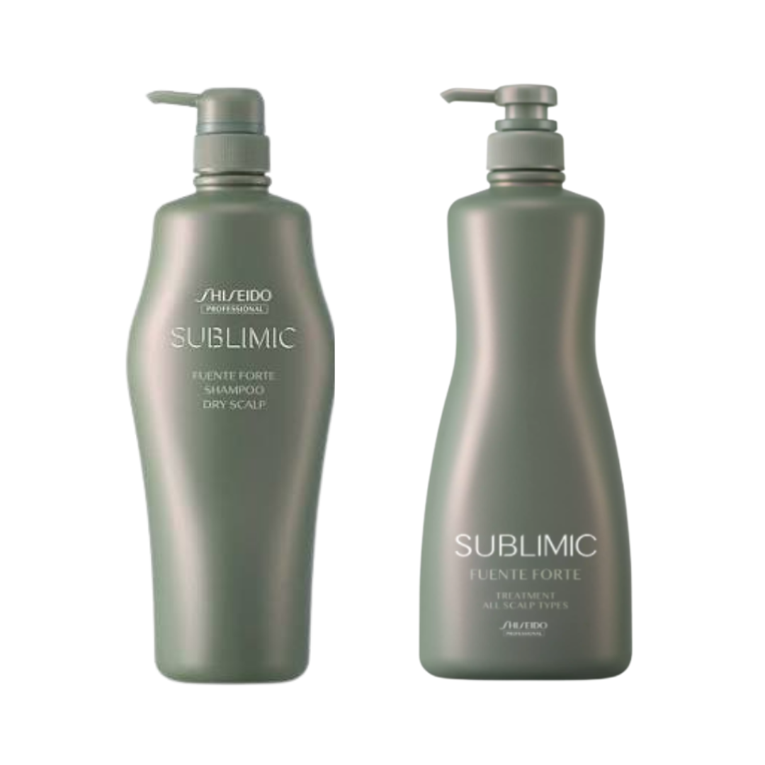Shiseido Professional Sublimic Fuente Forte Shampoo Dry Scalp & Treatment All Scalp Types 1000ml Duo