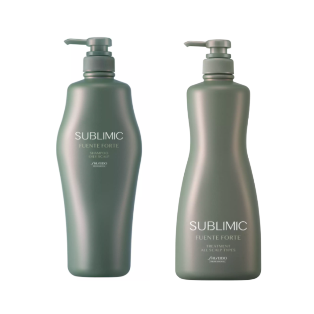 Shiseido Professional Sublimic Fuente Forte Shampoo & Treatment Oily Scalp 1000ml Duo