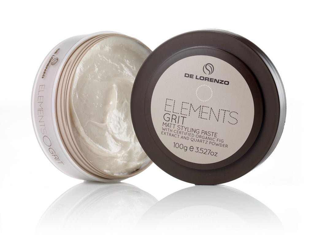 De Lorenzo Elements Grit Matt Styling Paste 100g - Salon Warehouse